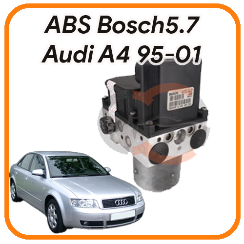 ABS Audi A4 2001-2005 Bosch5.7 Revisione modulo Pompa ABS Audi A4 2001-2005 Bosch5.7 Revisione modulo Pompa